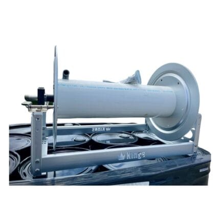 PCE Kings Hose Reel 22in Aluminum Manual Hose Reel