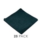 PCE Black Edgeless 245 Microfiber Towels–Pack of 25 TRC