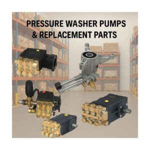 PCE Pressure Washer Pumps & Replacement Parts LOGO