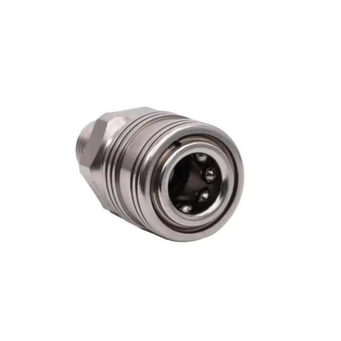 PCE Prima Stainless Steel Coupler 14 MPT Veloci 1