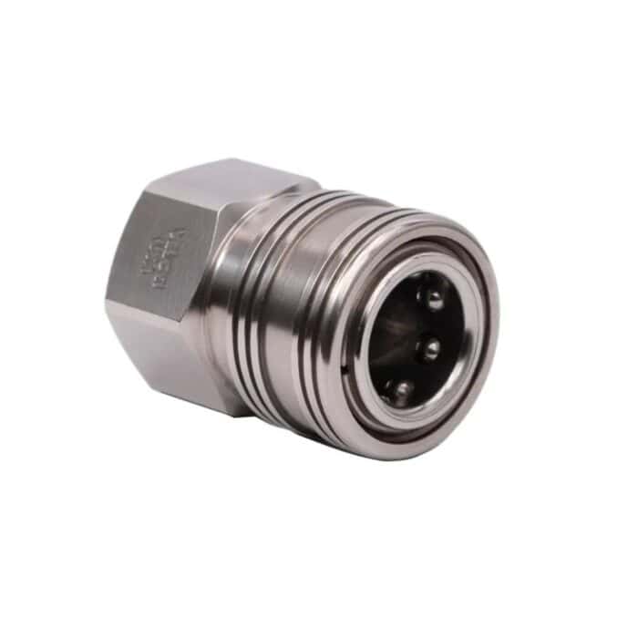 PCE Prima Stainless Steel Coupler 38 FPT Veloci 1
