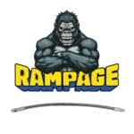 PCE Rampage Smooth Gray 38 Single Wire 4300 Psi Whip Hoses MPWSR 1