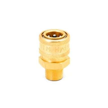 PCE Veloci Brass Coupler 38 MPT (24.0070) Veloci