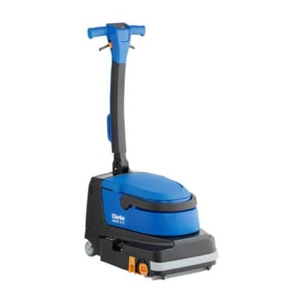 PCE Clarke MA30 13B 14 Cordless Walk Behind Cylindrical Floor Scrubber 1.6 Gallon Nilfisk