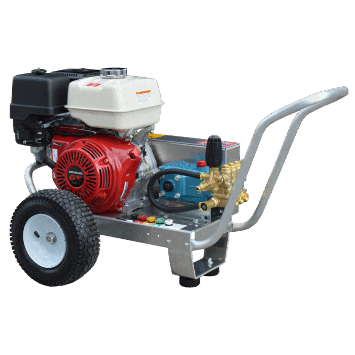 Pressure Pro EB4040HC Professional 4000 PSI 4.0 GPM Belt Drive Pressure Washer – Honda GX390, CAT Pump (1)