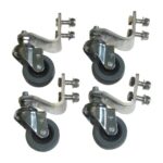 PCE General Pump Caster Wheel Kit for Hammerhead Surface Cleaners (2100200) PP