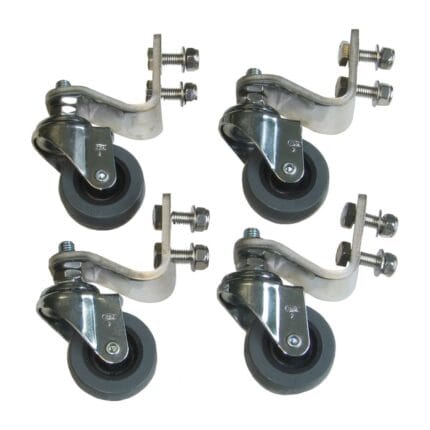 PCE General Pump Caster Wheel Kit for Hammerhead Surface Cleaners (2100200) PP