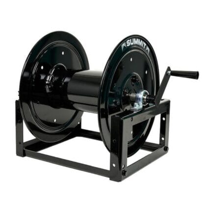 PCE Summit 12 Inch Powder Coated Steel Full Frame Manual Hose Reel (SM12) PP
