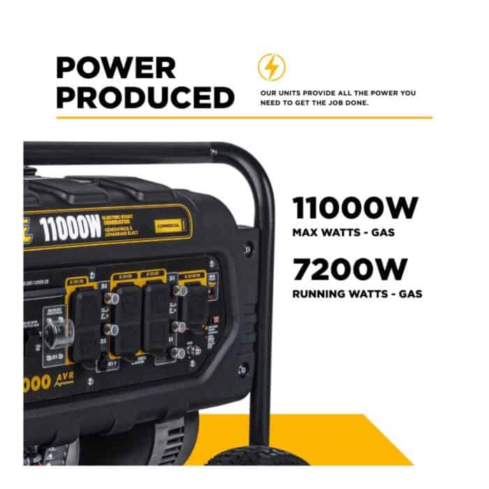 PCE 11,000 Watt Generator BE11000 BE 2