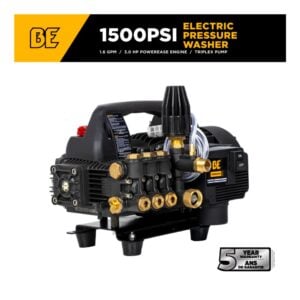 PCE 1,500 PSI 1.6 GPM 1.5 HP Portable Electric Pressure Washer (P1515EPN) BE 1