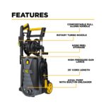 PCE 2,150 PSI 1.6 GPM Electric Pressure Washer with Powerease Motor and AR Axial Pump (P2115EN) BE 2