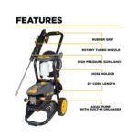 PCE 2,300 PSI 1.7 GPM Electric Pressure Washer with AR Axial Pump (P2317EN) BE 2