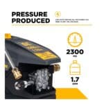 PCE 2,300 PSI 1.7 GPM Electric Pressure Washer with AR Axial Pump (P2317EN) BE 3
