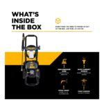 PCE 2,300 PSI 1.7 GPM Electric Pressure Washer with AR Axial Pump (P2317EN) BE 4