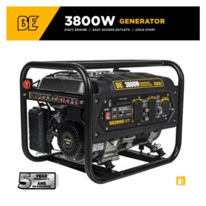 PCE 3,800 Watt Generator BE3800 BE 1
