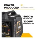 PCE 4,000 Watt Digital Inverter Generator BE4000I BE 2