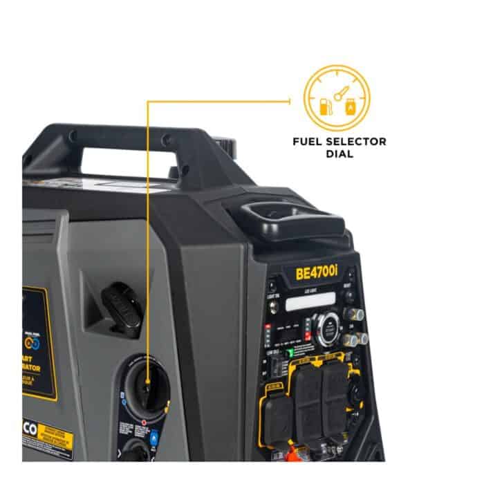 PCE 4,700 Watt Digital Inverter Generator BE4700ID BE 6