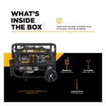 PCE 4,800 Watt Generator BE4800 BE 3