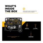 PCE 7,000 Watt Generator BE7000 BE 3