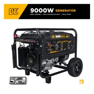 PCE 9,000Watt Generator BE9000 BE 1