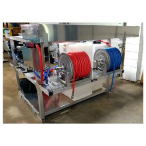 PCE Cyclone + PW Soft Wash & Pressure Washer Truck Skid MWE 5