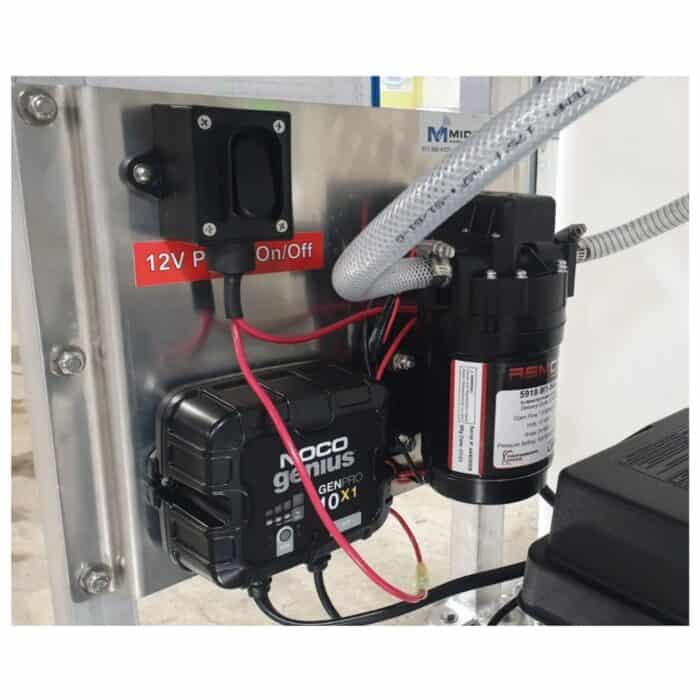PCE Cyclone Soft Wash Skid System 12 Volt MWE 5