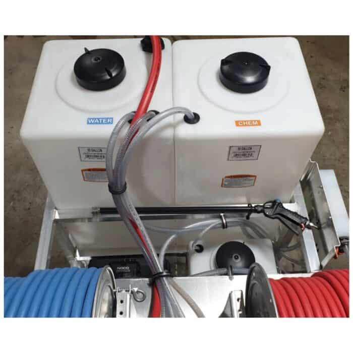 PCE Cyclone Soft Wash Skid System 12 Volt MWE 7