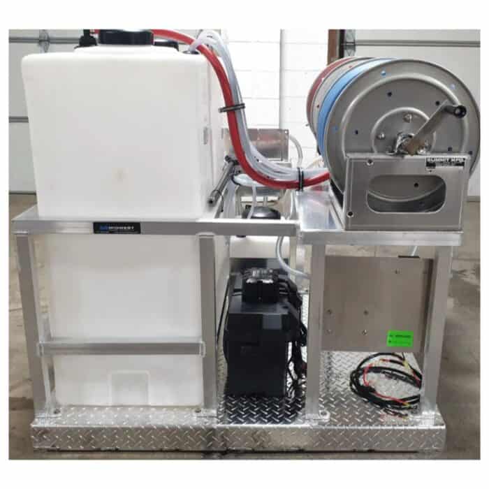 PCE Cyclone Soft Wash Skid System 12 Volt MWE 8