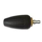 PCE MTM Hydro RotoJet Upgraded 5,800 PSI Turbo Nozzle with QC Plug Veloci