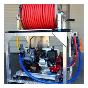 PCE Mini Tsunami Soft Wash Skid, Gas Powered Comet P40, AR45 or AR25 MWE