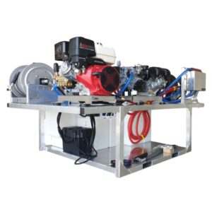 PCE Tsunami Gas Soft Wash & PW (Pressure Washer) Truck Skid MWE 4