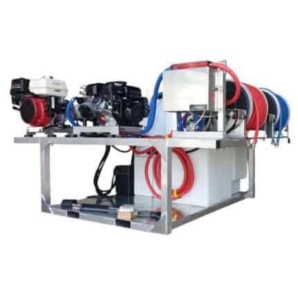 PCE Tsunami Gas Soft Wash & PW (Pressure Washer) Truck Skid MWE