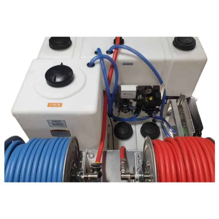 PCE Tsunami Soft Wash Skid System Honda GX200, Comet or AR Pump MWE 3